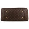 Borsa Louis Vuitton  Artsy in tela monogram marrone e pelle naturale - Detail D1 thumbnail