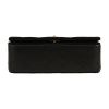 Chanel  Mademoiselle shoulder bag  in black canvas  and black leather - Detail D1 thumbnail