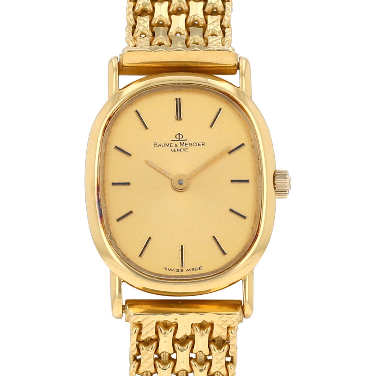 Reloj baume mercier oro shop