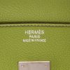 Bolso de mano Hermès  Birkin 35 cm en cuero togo verde anís - Detail D2 thumbnail