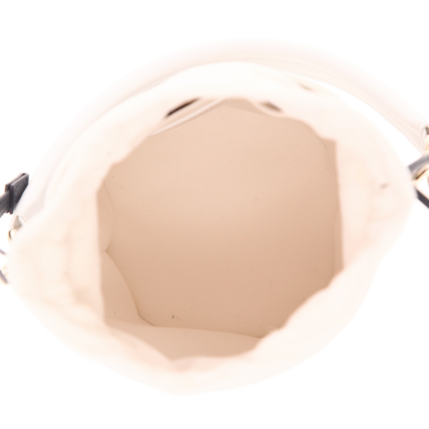 Sac bandoulière Dior  Vibe Hobo en cuir blanc et bleu-marine - Detail D3