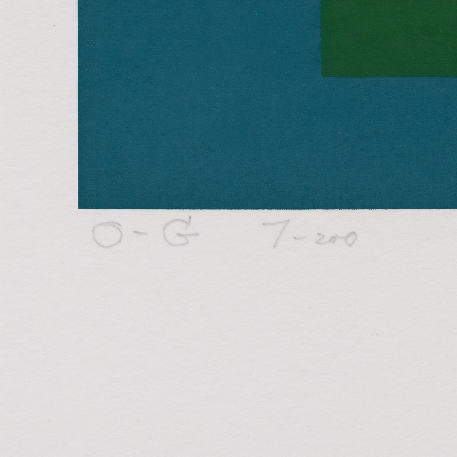 Josef Albers (1888-1976), O-G - 1967 - Detail D2