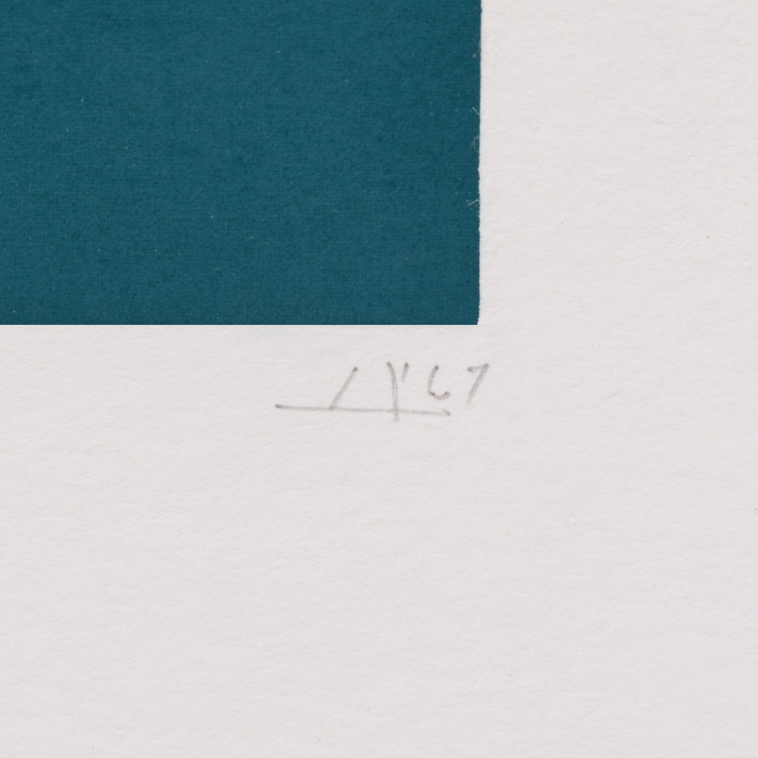 Josef Albers (1888-1976), O-G - 1967 - Detail D3