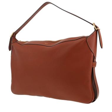 Borsa Celine  Romy in pelle marrone