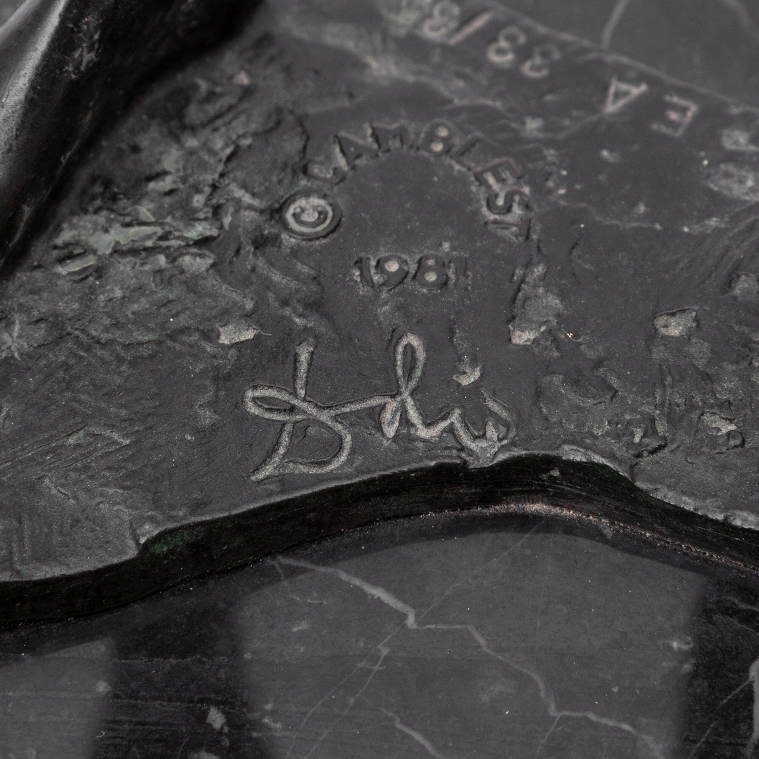 Salvador Dalí (1904-1989), Hommage à Newton - 1981 - Detail D6