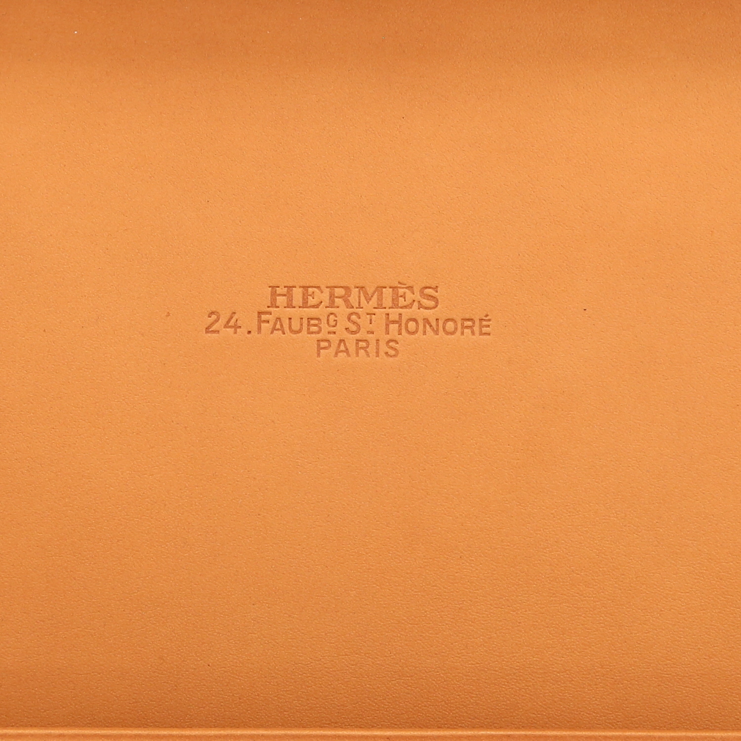 Porta-documentos Hermès   en  carbono y cuero natural - Detail D2