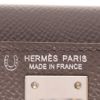 Borsa Hermès  Kelly 20 cm in pelle Epsom grigia - Detail D2 thumbnail