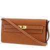 Hermès  Kelly To Go handbag/clutch  in gold epsom leather - 00pp thumbnail