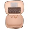 Louis Vuitton  Vanity vanity case  in brown monogram canvas  and natural leather - Detail D3 thumbnail