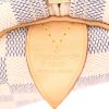 Borsa da viaggio Louis Vuitton  Keepall 50 in tela a scacchi azzurro e pelle naturale - Detail D6 thumbnail