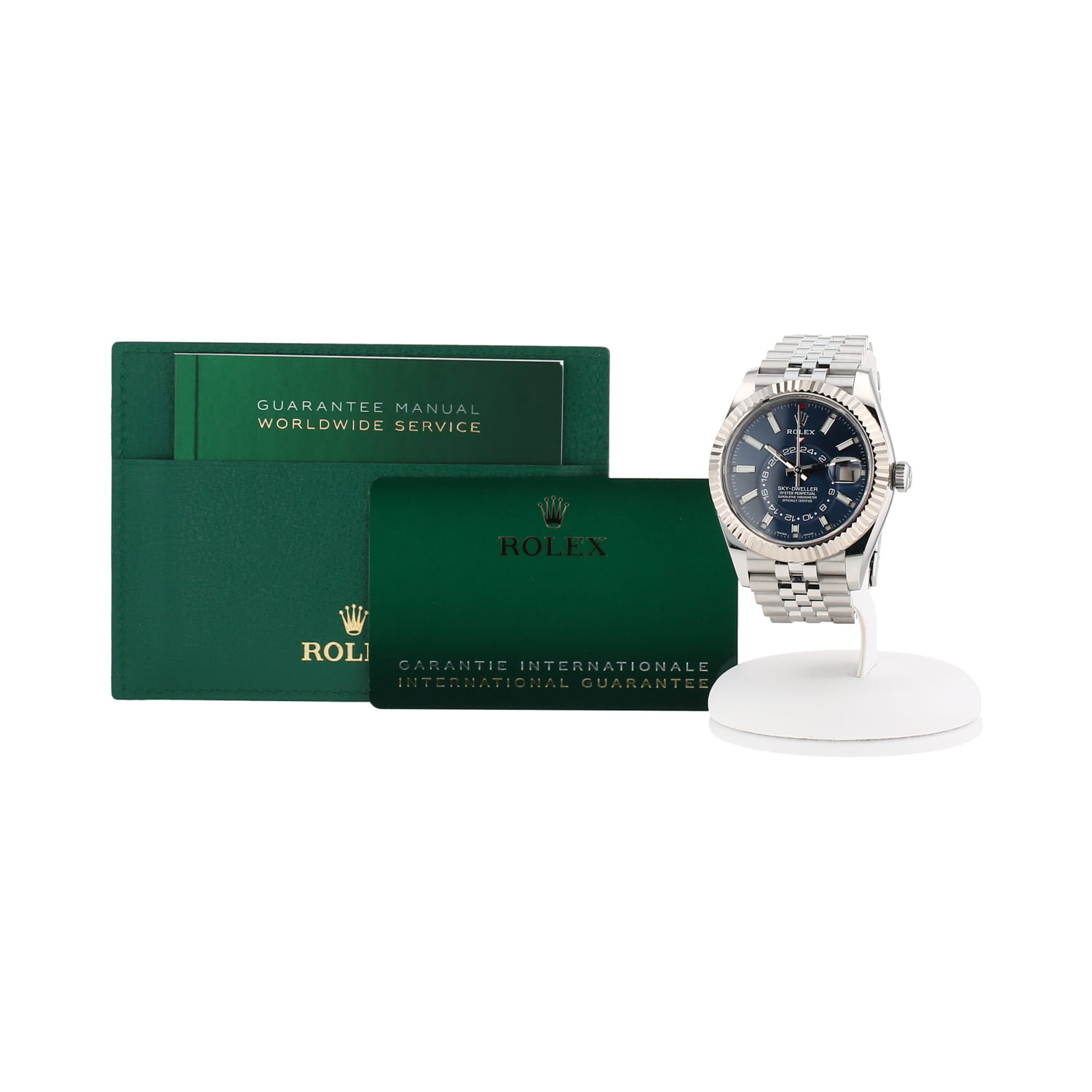 Montre Rolex Sky Dweller en or et acier Ref: Rolex - 326934  Vers 2022