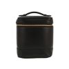 Chanel  Vanity vanity case  in black leather - 360 thumbnail