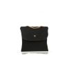Chanel  Vintage super mini  handbag  in black canvas - 360 thumbnail