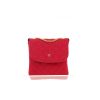 Bolso de mano Chanel  Vintage en lona roja - 360 thumbnail