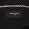 Saint Laurent   handbag  in black canvas  and black leather - Detail D6 thumbnail