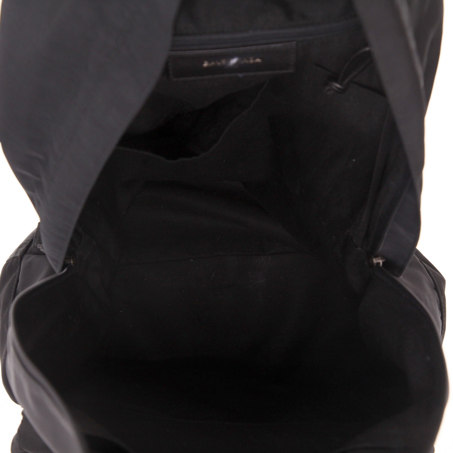 Mochila Balenciaga   en lona negra - Detail D3