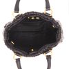 Prada  Plissé shoulder bag  in black quilted leather - Detail D2 thumbnail