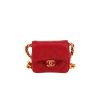 Bolso bandolera Chanel  Mini Timeless mini  en cuero acolchado rojo - 360 thumbnail