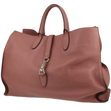 Sac cabas Gucci  Jackie Soft en cuir Rose Blush