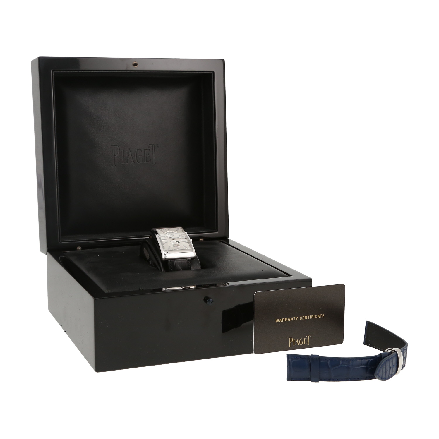 Reloj Piaget Rectangle À L'ancienne de oro blanco Ref: Piaget - 992194  Circa 2013 - Detail D2