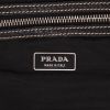 Bolso de fin de semana Prada   en lona y cuero negro - Detail D6 thumbnail