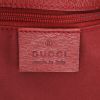 Sac cabas Gucci   en toile siglée beige et cuir rouge - Detail D2 thumbnail