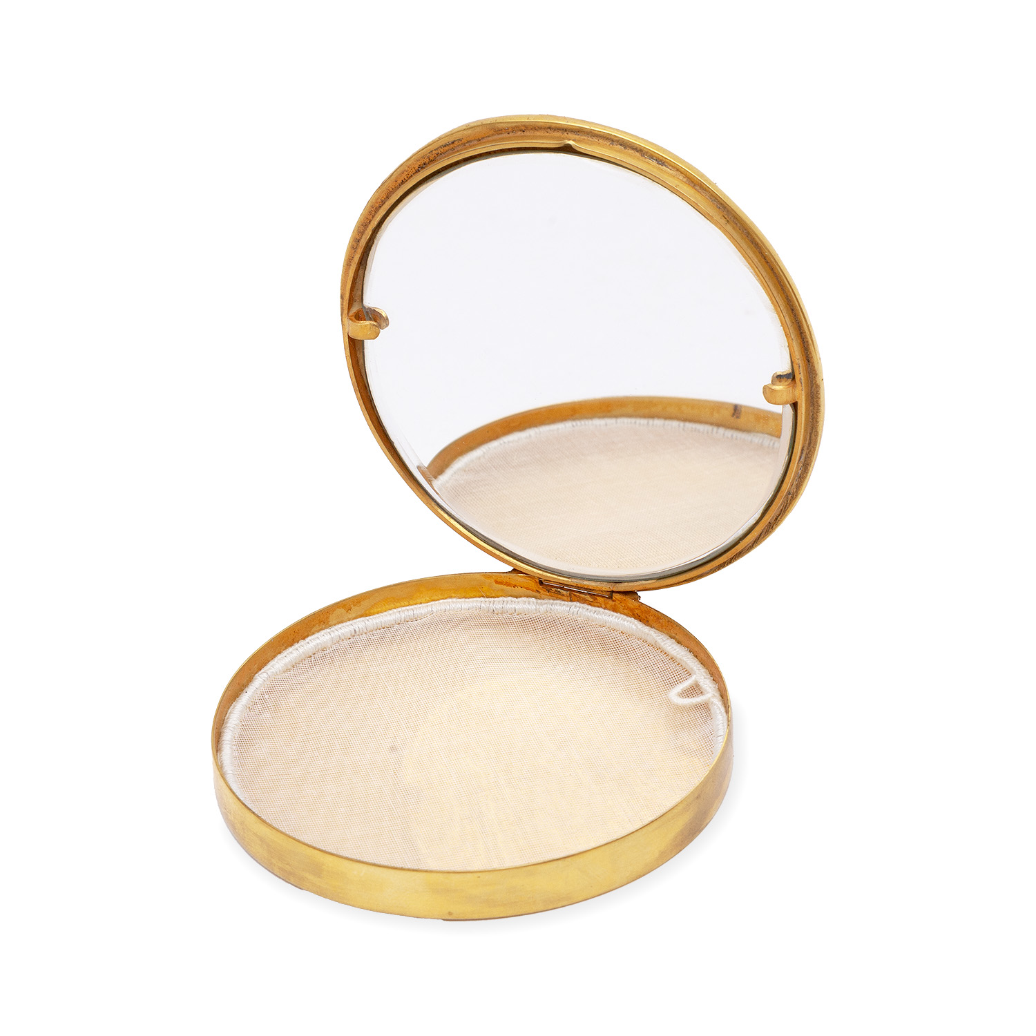 Poudrier 'Cailloutis' - le modèle créé vers 1945/47 Poudrier 'Cailloutis' - le modèle créé vers 1945/47