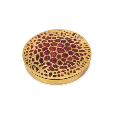 Poudrier 'Cailloutis' - le modèle créé vers 1945/47 Poudrier 'Cailloutis' - le modèle créé vers 1945/47