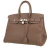 Borsa Hermès  Birkin 35 cm in pelle togo etoupe - 00pp thumbnail