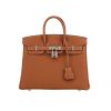 Bolso de mano Hermès  Birkin 25 cm en cuero togo color oro - 360 thumbnail