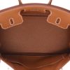 Bolso de mano Hermès  Birkin 25 cm en cuero togo color oro - Detail D3 thumbnail