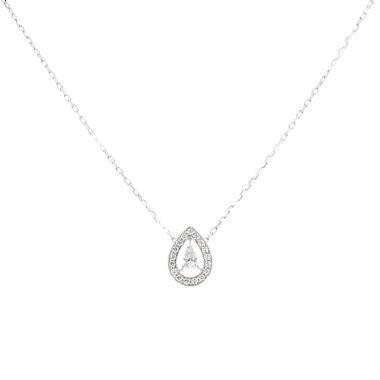 Boucheron Ava necklace in white gold and diamonds Boucheron Ava necklace in white gold and diamonds