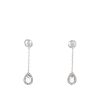 Boucheron Ava earrings in white gold and diamonds - 360 thumbnail