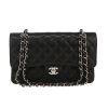 Sac à main Chanel  Timeless Classic en cuir grainé matelassé noir - 360 thumbnail