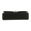 Chanel  Timeless Classic handbag  in black quilted grained leather - Detail D1 thumbnail