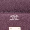 Bolso de mano Hermès  Birkin 25 cm en cuero togo violeta Cassis - Detail D2 thumbnail