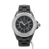 Chanel J12 Joaillerie  in ceramic black and stainless steel Circa 2010 - 360 thumbnail