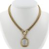 David Yurman  necklace in yellow gold and diamonds - 360 thumbnail