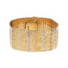 Vintage  cuff bracelet in yellow gold, pink gold and white gold - 00pp thumbnail