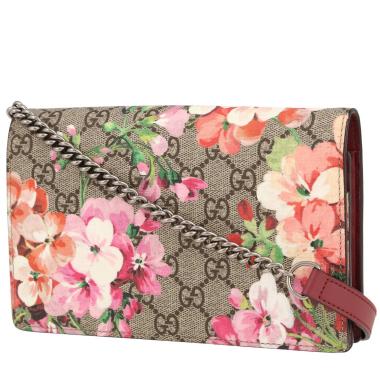 Sac bandoulière Gucci  GG Blooms en toile monogram beige