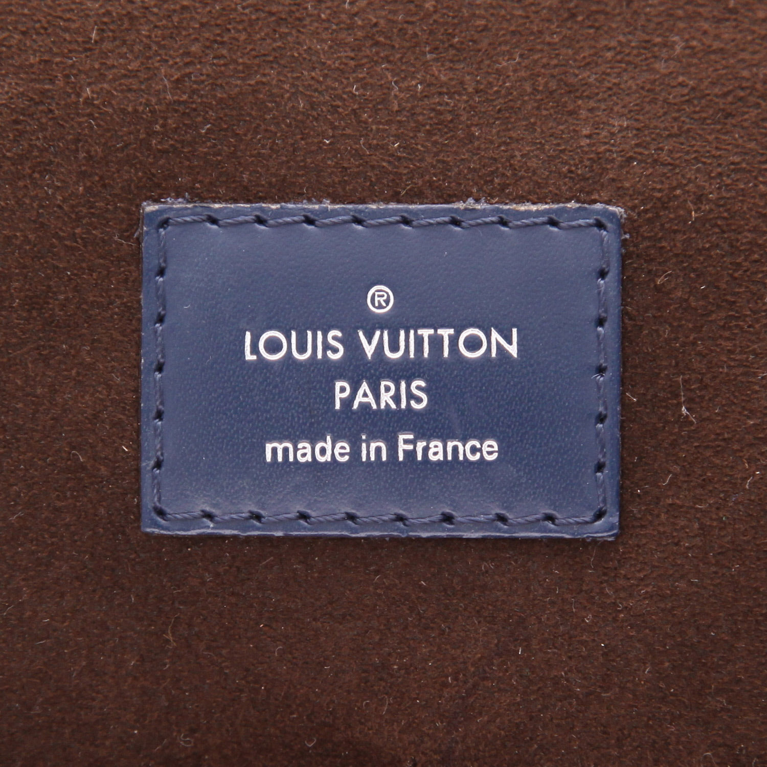 Sac à main Louis Vuitton  Cluny en cuir épi bleu - Detail D2