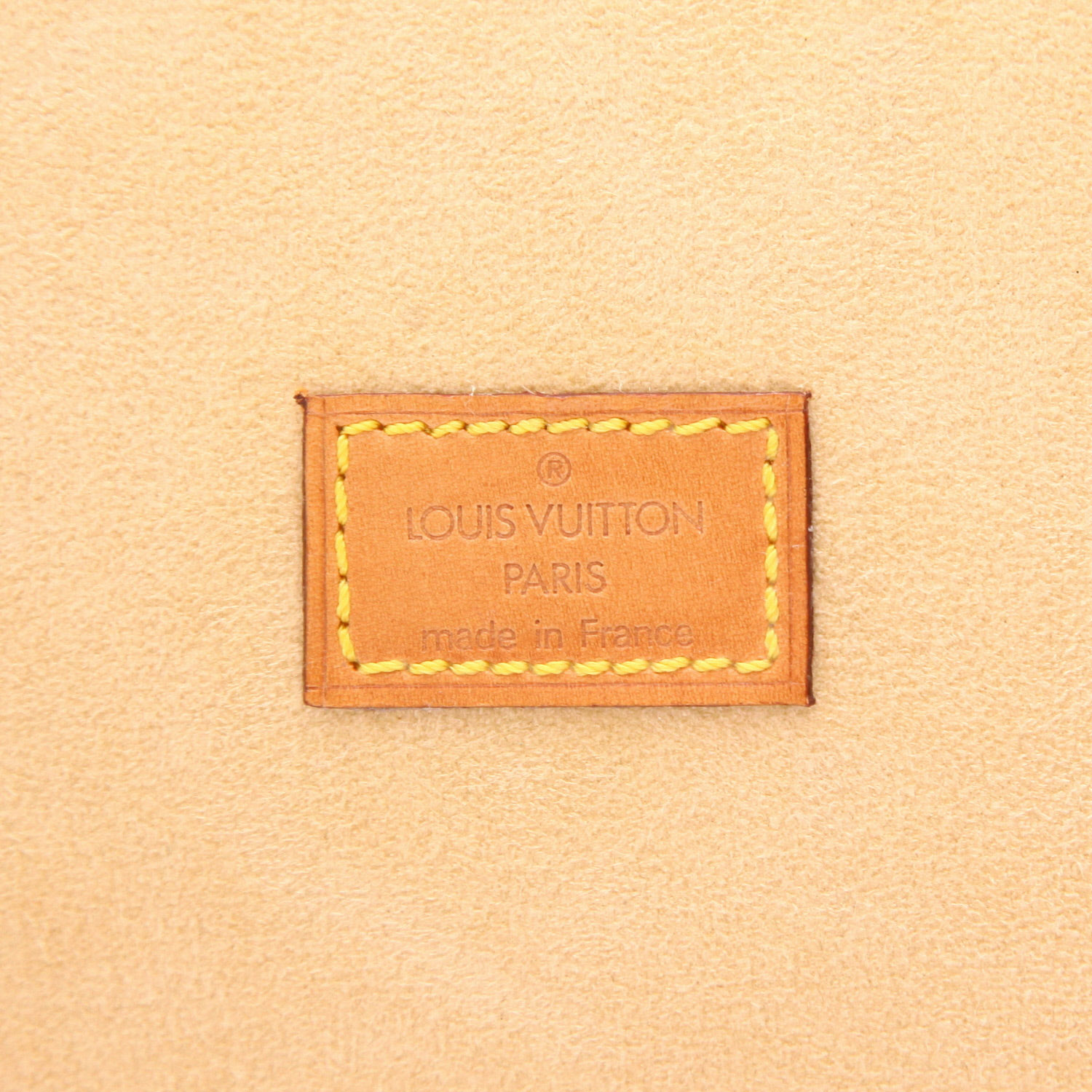 Bolsa de viaje Louis Vuitton Kendall en cuero natural - Detail D6