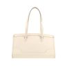 Sac porté épaule Louis Vuitton  Madeleine en cuir épi blanc et cuir blanc - 360 thumbnail