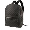 Sac à dos Louis Vuitton  Josh en toile damier gris Graphite et cuir noir - 00pp thumbnail