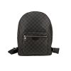 Louis Vuitton  Josh backpack  in grey Graphite damier canvas  and black leather - 360 thumbnail