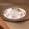 Fendi  Peekaboo Selleria medium model  shoulder bag  in brown grained leather - Detail D2 thumbnail