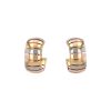 Cartier Trois ors earrings for non pierced ears in 3 golds - 00pp thumbnail