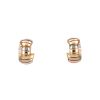 Cartier Trois ors earrings for non pierced ears in 3 golds - 360 thumbnail