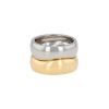 Cartier  double ring in yellow gold and white gold - 00pp thumbnail