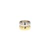 Cartier  double ring in yellow gold and white gold - 360 thumbnail